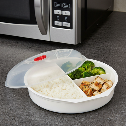 Sectioned Microwaveable Casserole Dish A222417