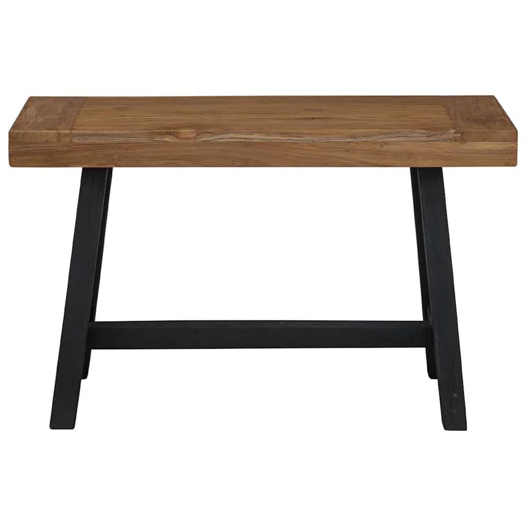 vidaXL Bench 80 cm Solid Wood Teak