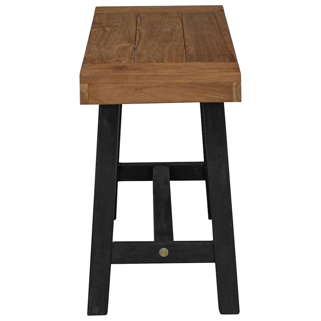 vidaXL Bench 80 cm Solid Wood Teak