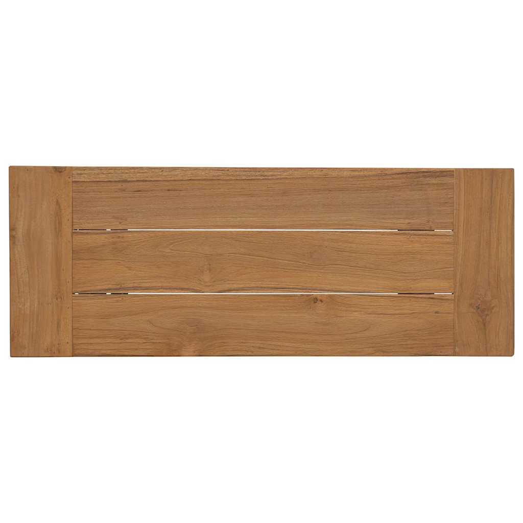 vidaXL Bench 80 cm Solid Wood Teak