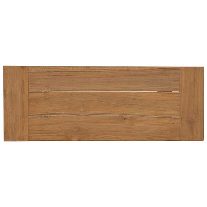 vidaXL Bench 80 cm Solid Wood Teak