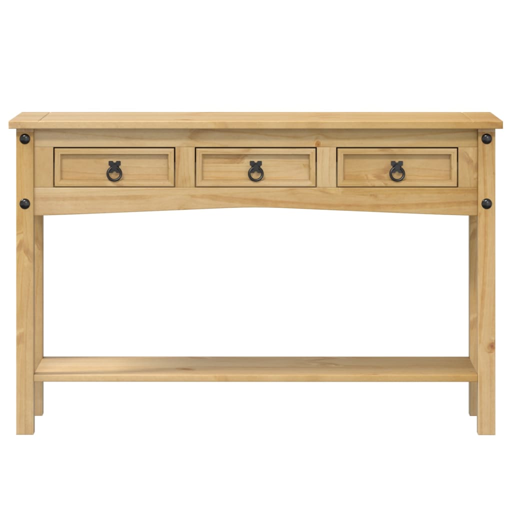 vidaXL Console Table "Corona" 114x34.5x73 cm Solid Wood Pine