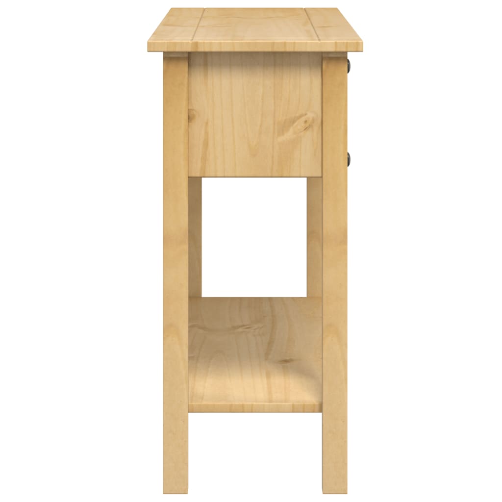 vidaXL Console Table "Corona" 114x34.5x73 cm Solid Wood Pine