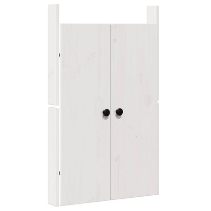 vidaXL Kitchen Door MEPPEL White 50 x 9 x 82 cm Solid Pine wood