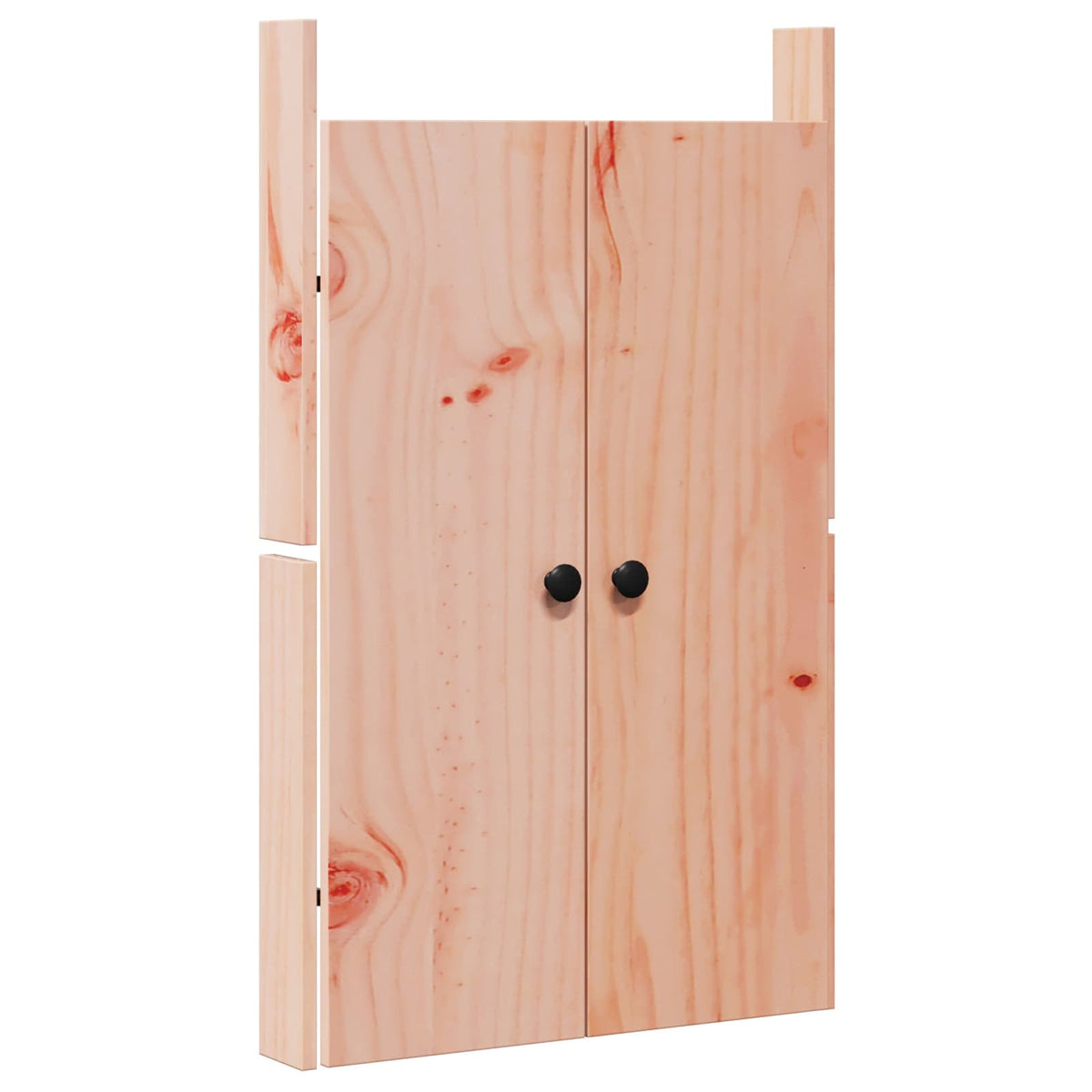 vidaXL Kitchen Door MEPPEL 2 pcs Brown 50 x 9 x 82 cm