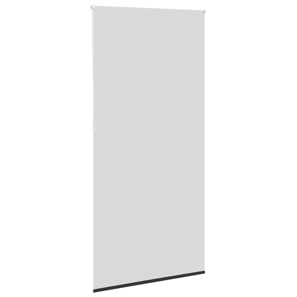 vidaXL Roller Blind Blackout Black 100x230 cm Fabric Width 95.7 cm Polyester