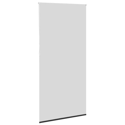 vidaXL Roller Blind Blackout Black 100x230 cm Fabric Width 95.7 cm Polyester