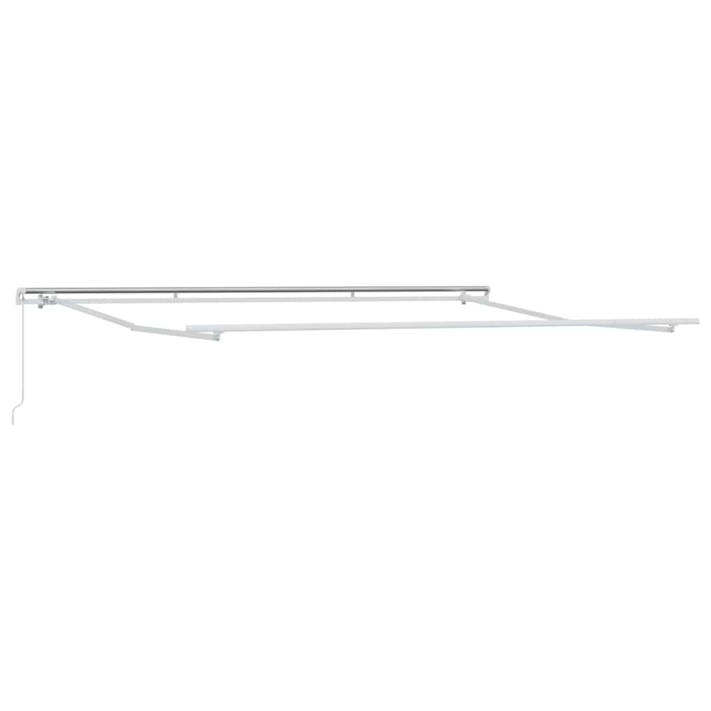vidaXL Awning Manual Multicolour 500 x 300 cm Polyester and Metal