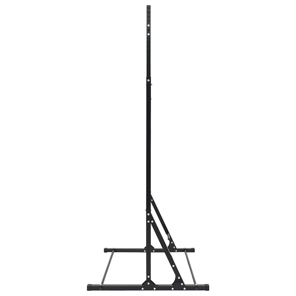 vidaXL Pull-Up Bar Station Manual Black 100.5 x 102 x 234.5 cm