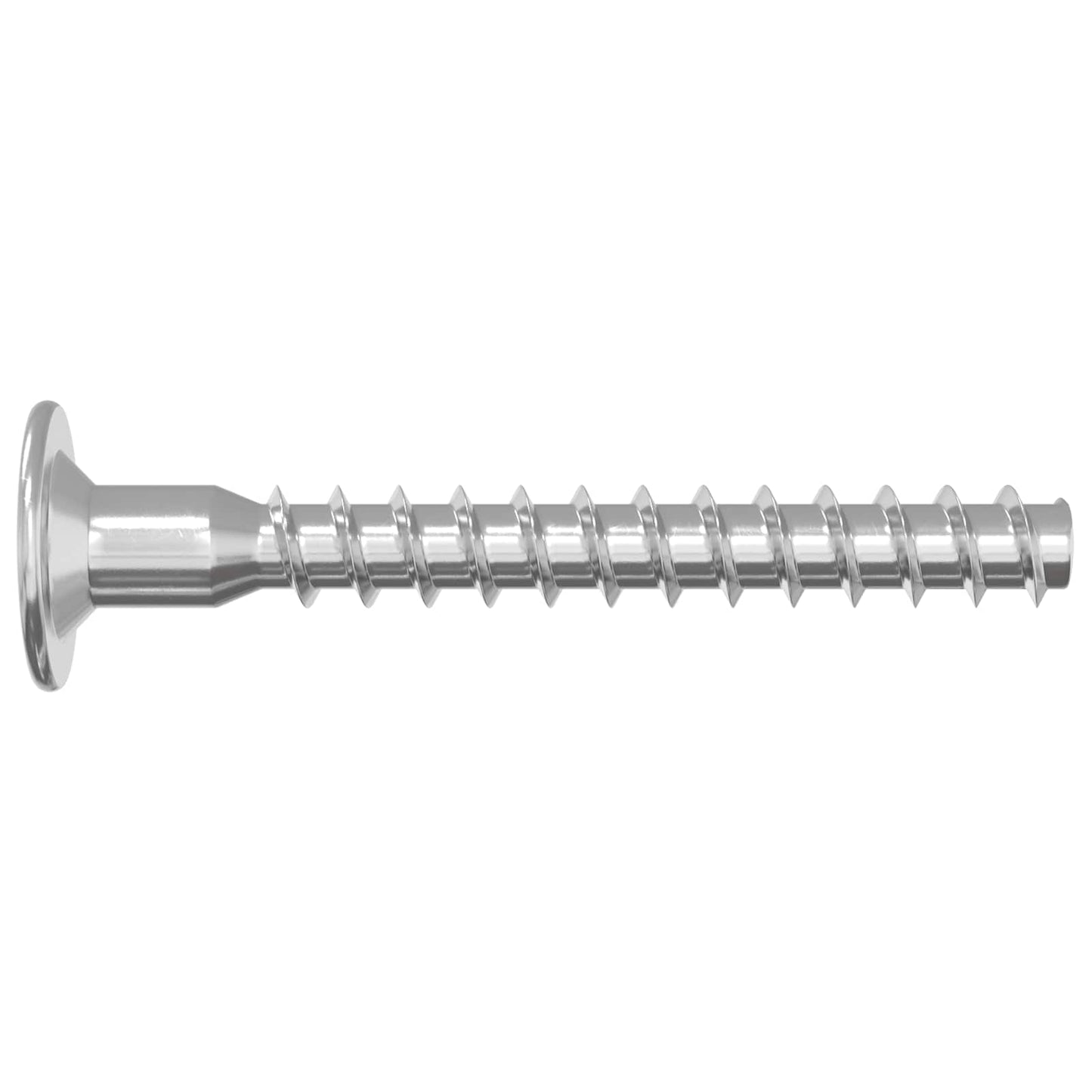 vidaXL Confirmat Screws 5000 pcs Silver Metal