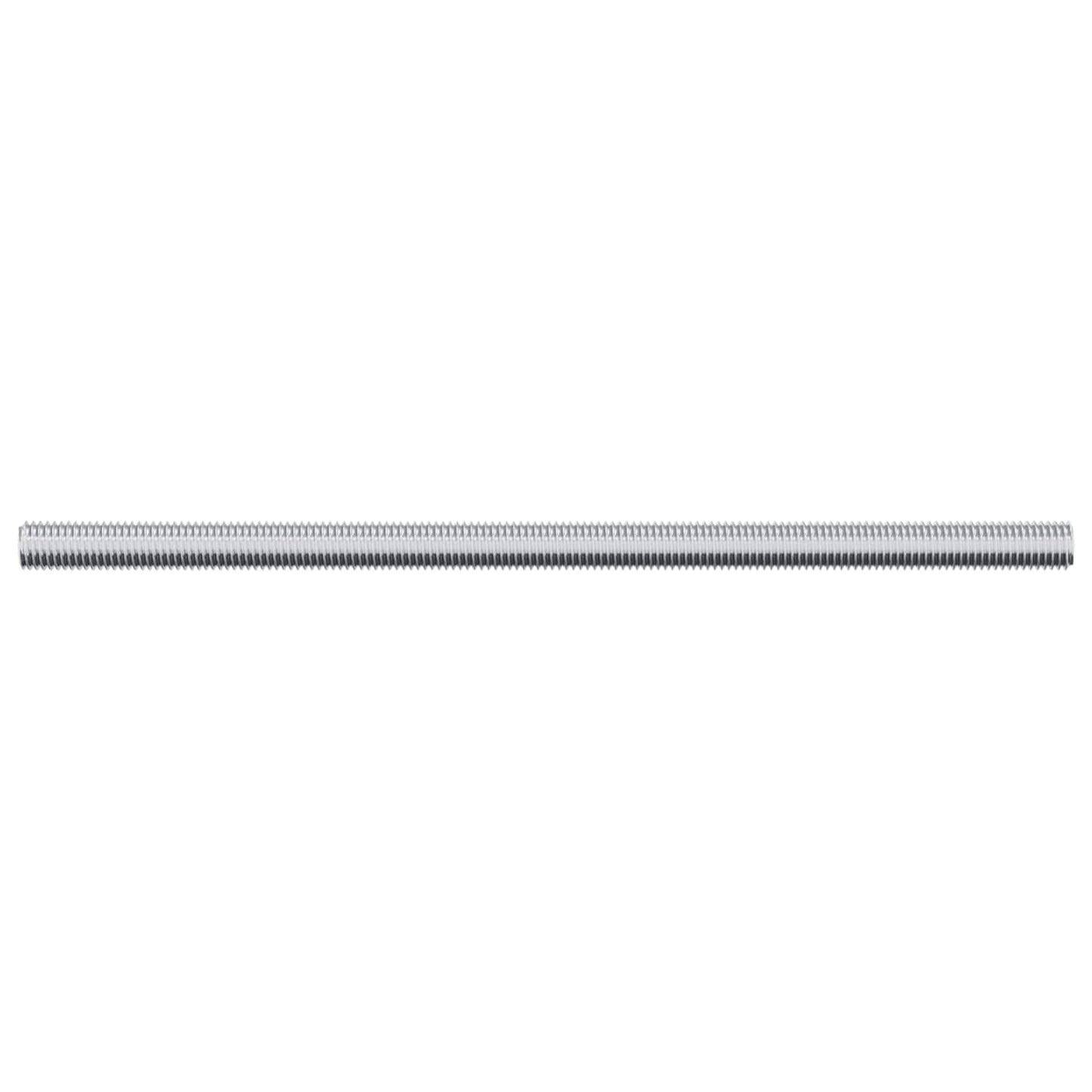 vidaXL Threaded Rod 2 pcs Silver 6 x 120 mm Steel