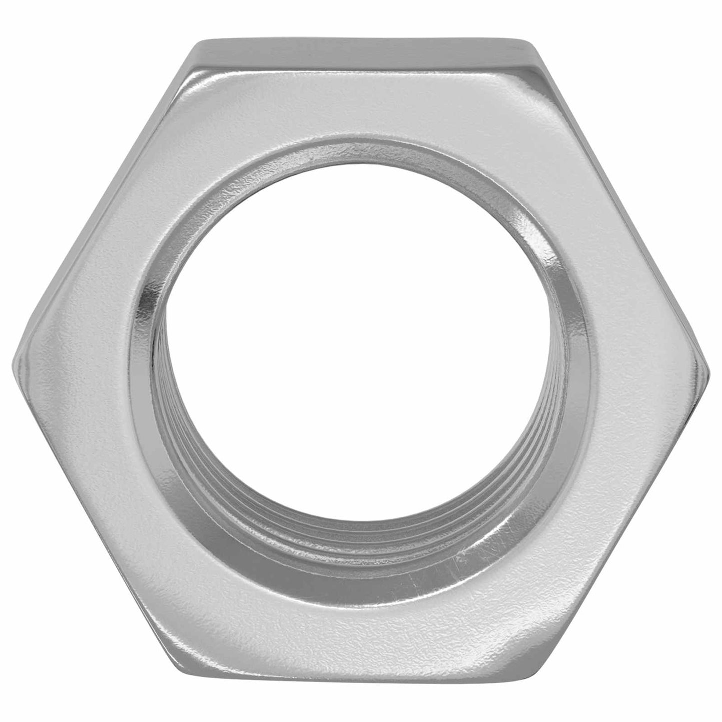 vidaXL Hex Nut 12 pcs Silver M6 Metal