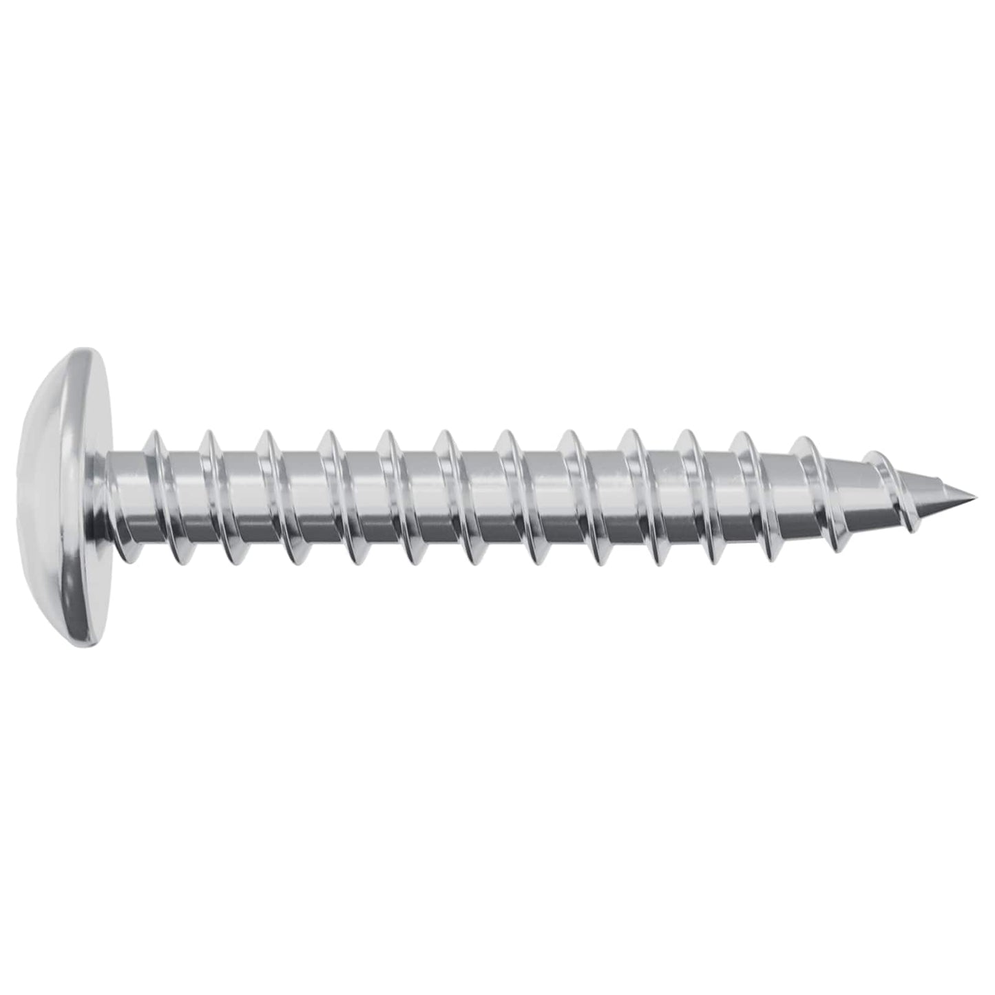vidaXL Self Tapping Nail 12 pcs Zinc-coated 4 x 25 mm Steel