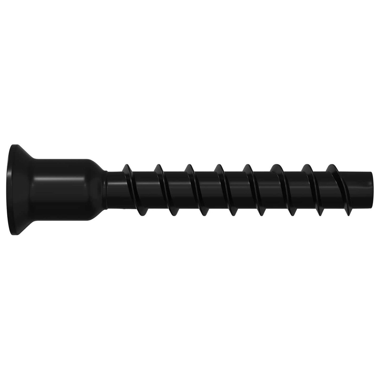 vidaXL Socket Cap Head Screw 2 pcs Black 7 x 40 mm Iron