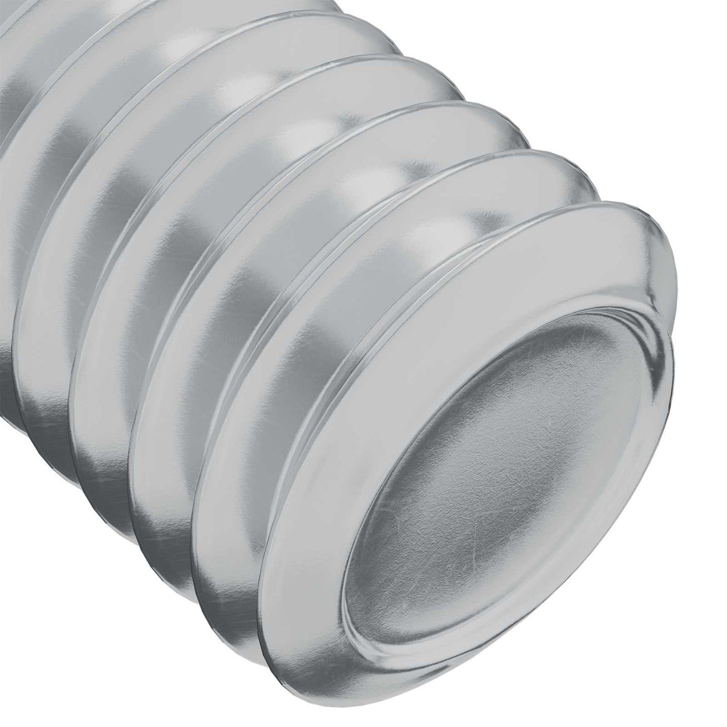 vidaXL Lock Screw Plain 2 pcs Silver M6 x 30 mm Steel