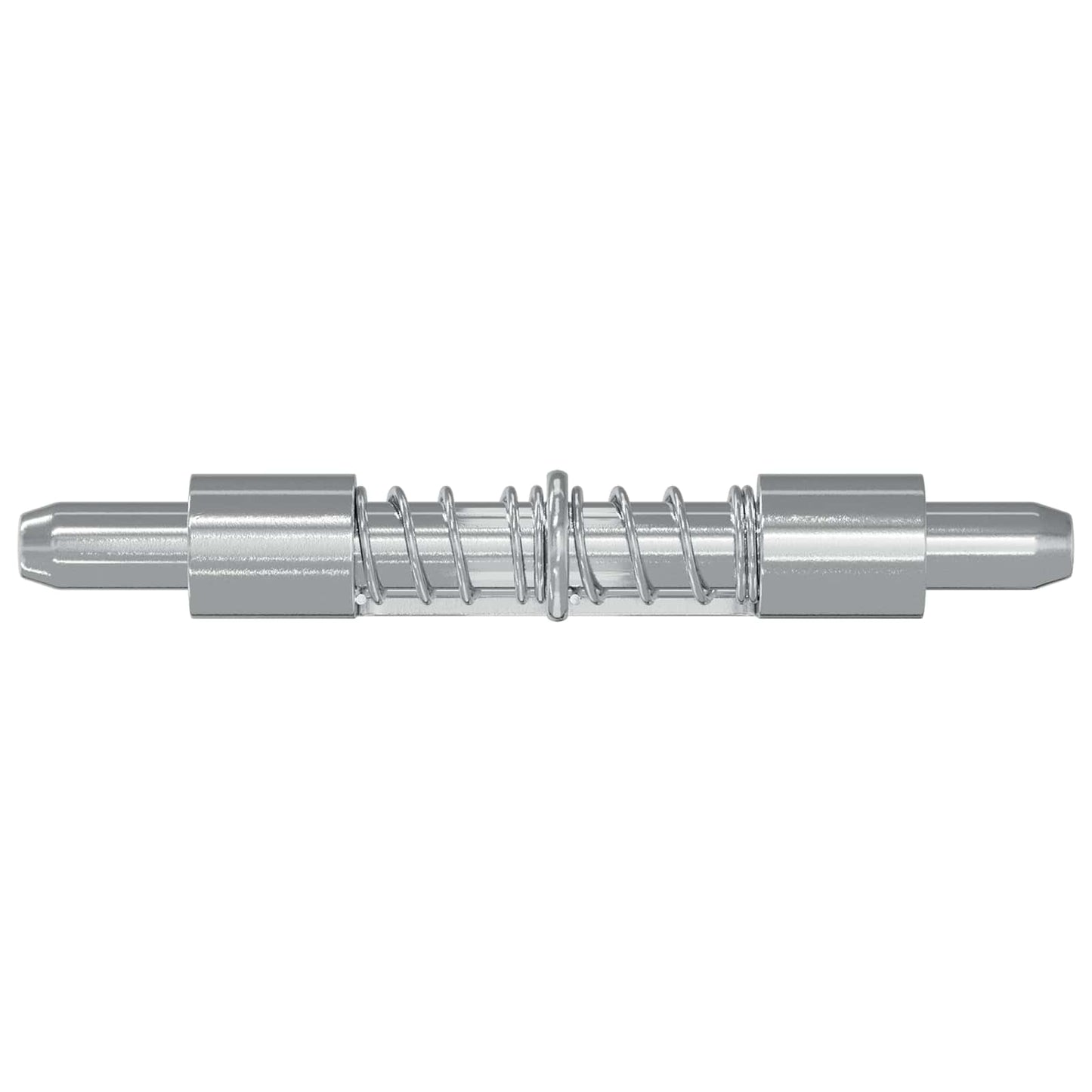 vidaXL Latch 2 pcs Silver 46 x 17 x 1.2 mm Steel