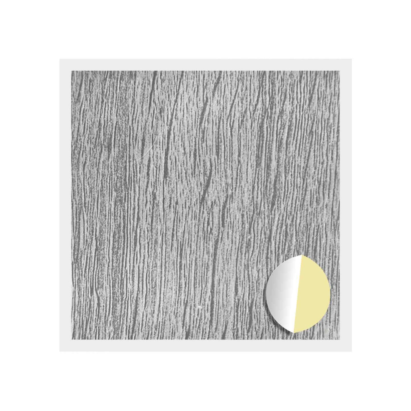 vidaXL Self-adhesive Screw Cover 12 pcs Grey Sonoma Ø 20 x 0.5 mm