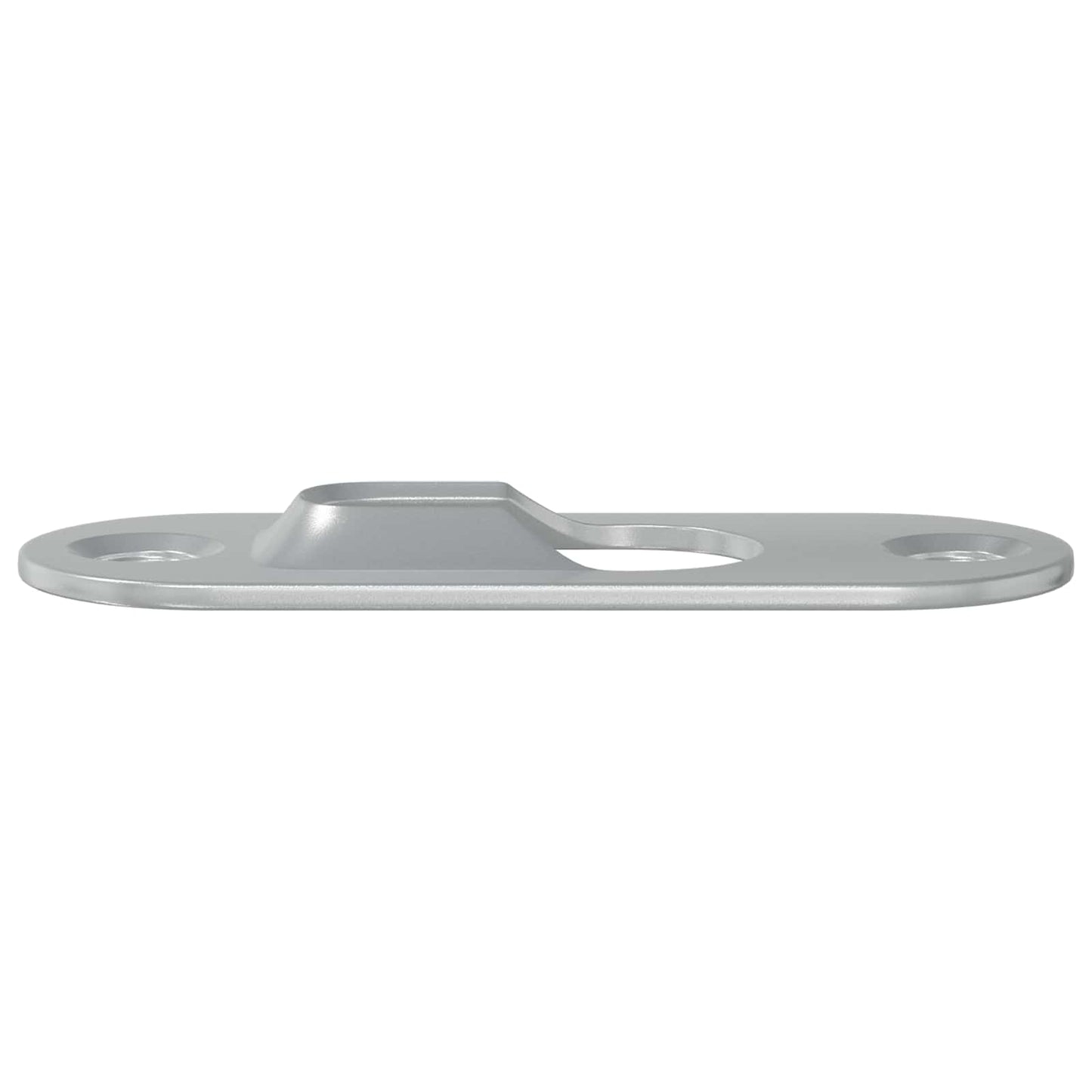 vidaXL Keyhole Hanger 2 pcs Silver 45 x 16 x 3.5 mm Iron