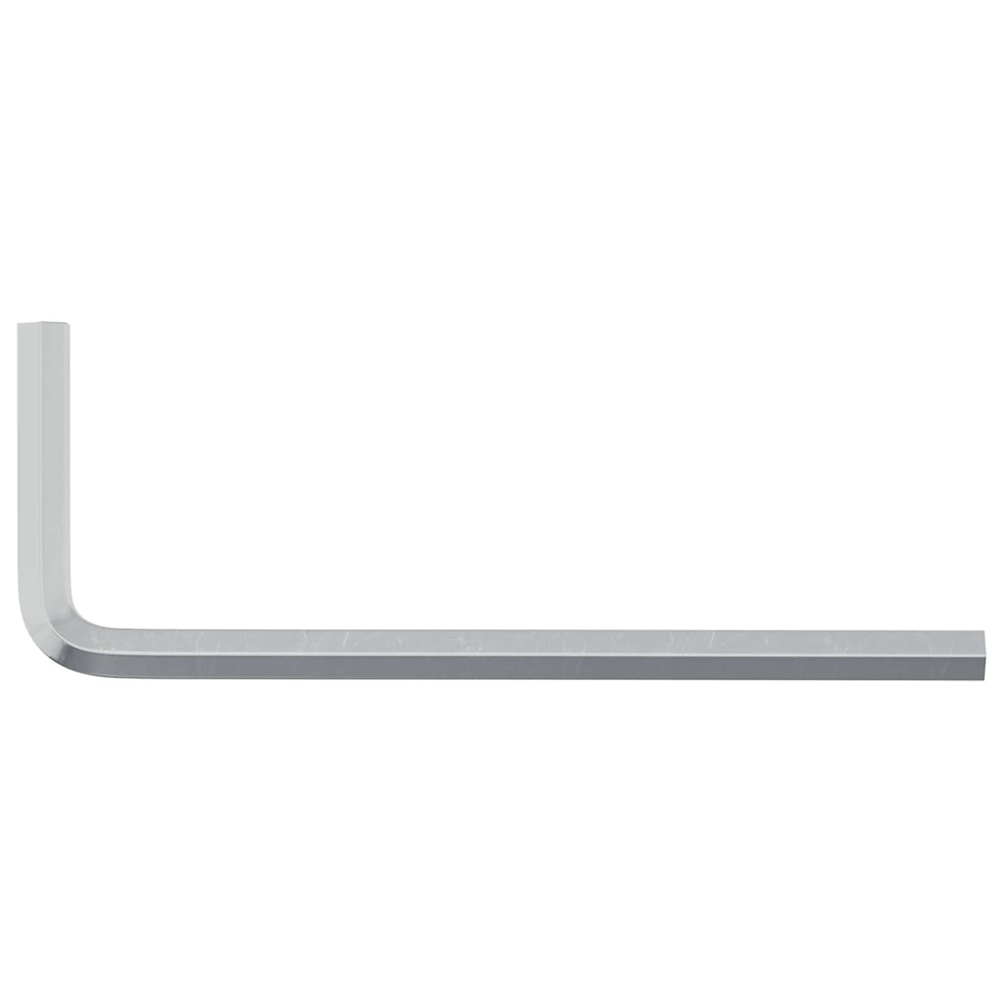 vidaXL Hex Key 4675 pcs Silver 20 x 52 mm Steel