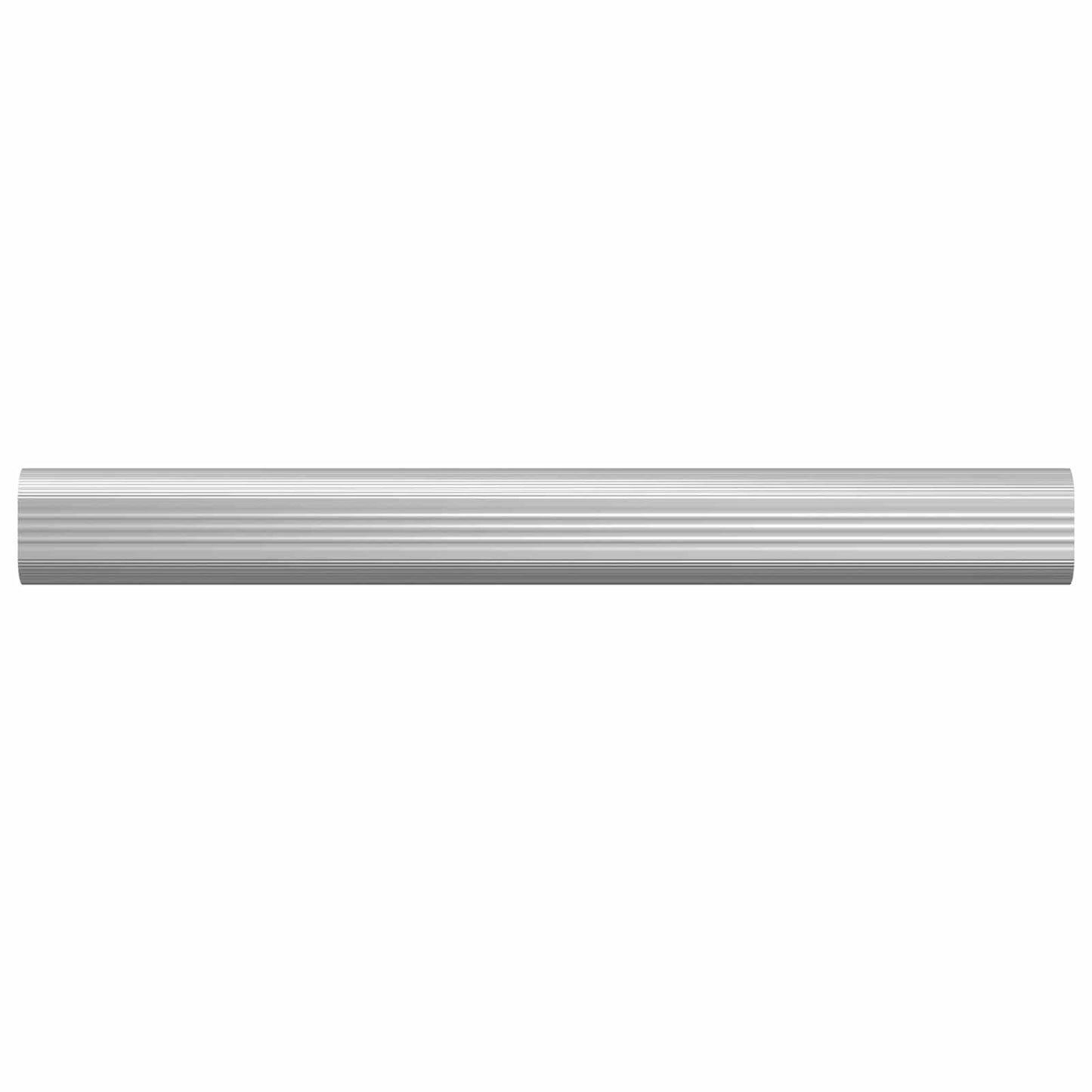 vidaXL Closet Rod 12 pcs Silver 264 x 15 x 29 mm Aluminium Alloy