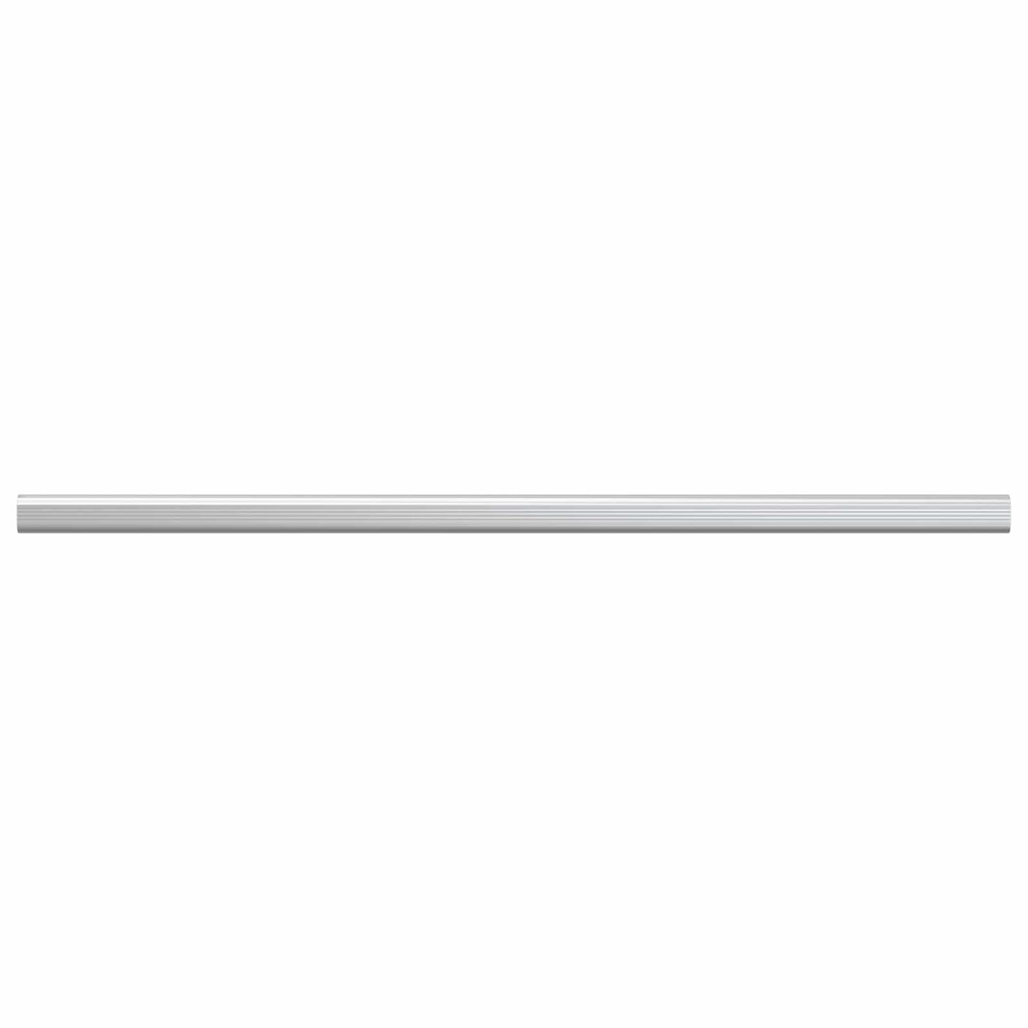 vidaXL Closet Rod 12 pcs Silver 764 x 15 x 29 mm Aluminium Alloy
