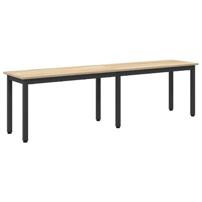 vidaXL Bench Sonoma 160 x 35 x 45 cm Engineered Wood