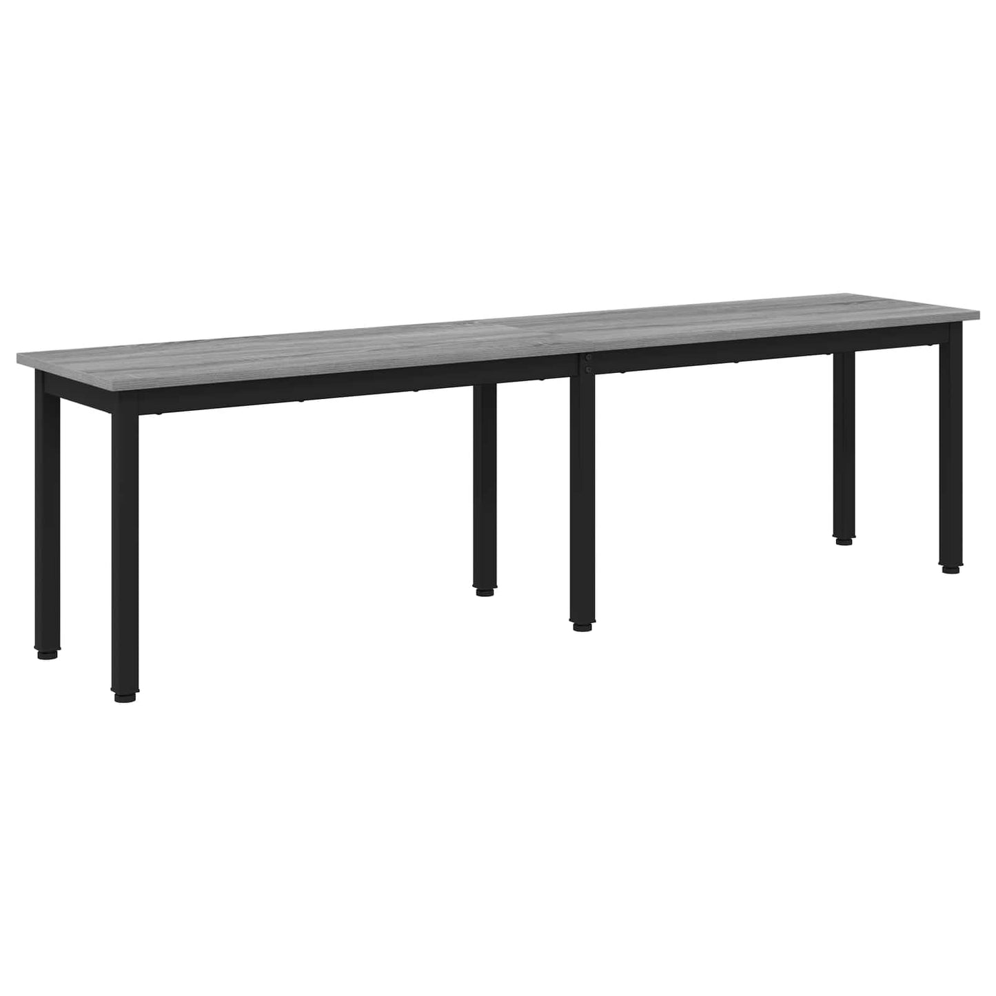 vidaXL Bench Grey Sonoma 160 x 35 x 45 cm Engineered Wood