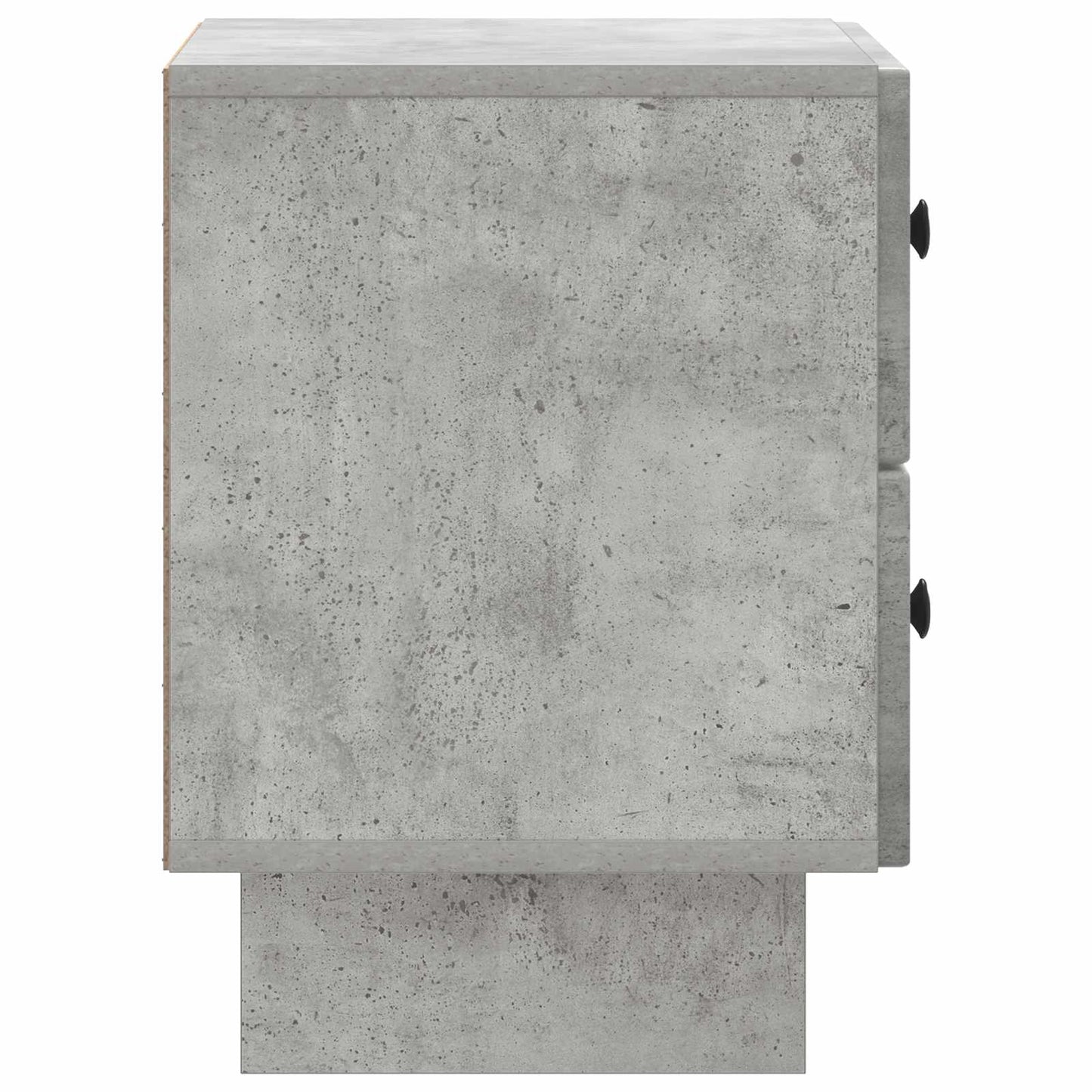 vidaXL Bedside Cabinet with Drawer Concrete Grey 43 x 34.5 x 47.5 cm