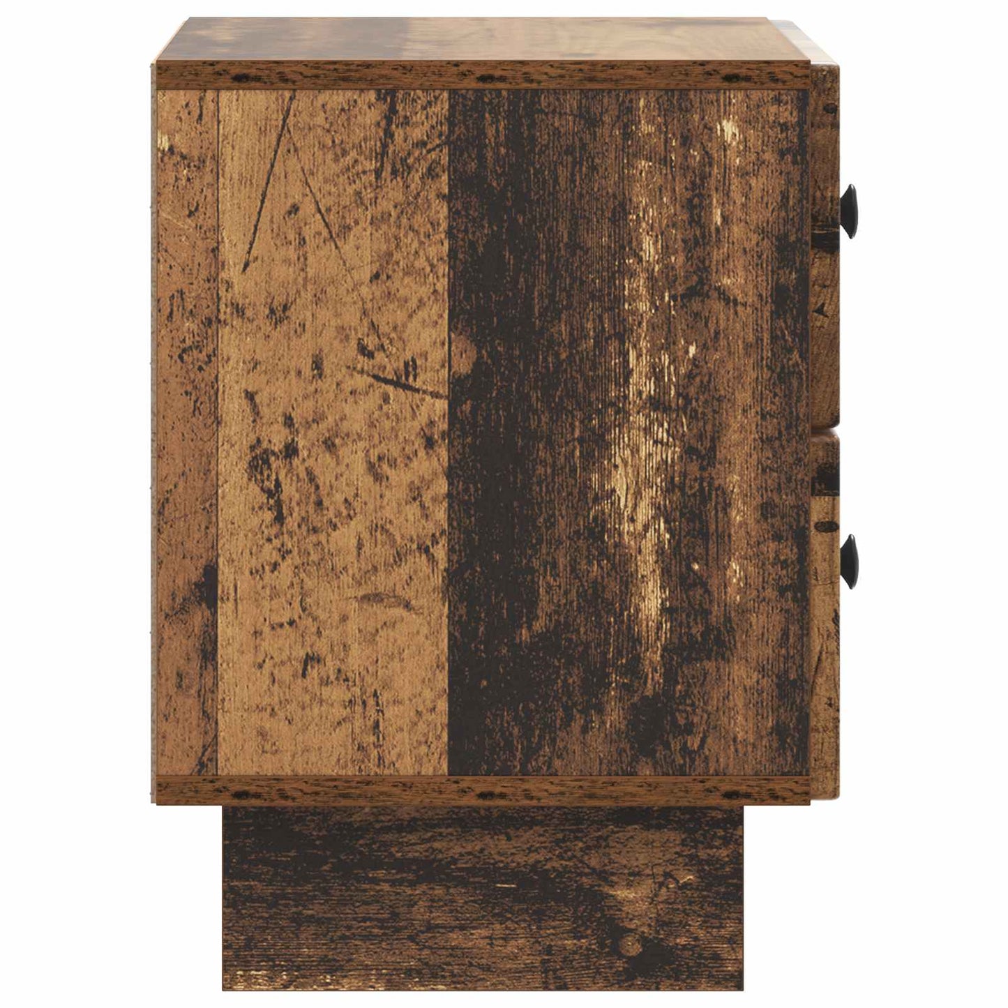 vidaXL Bedside Cabinet Old Wood 43 x 34.5 x 47.5 cm Engineered Wood