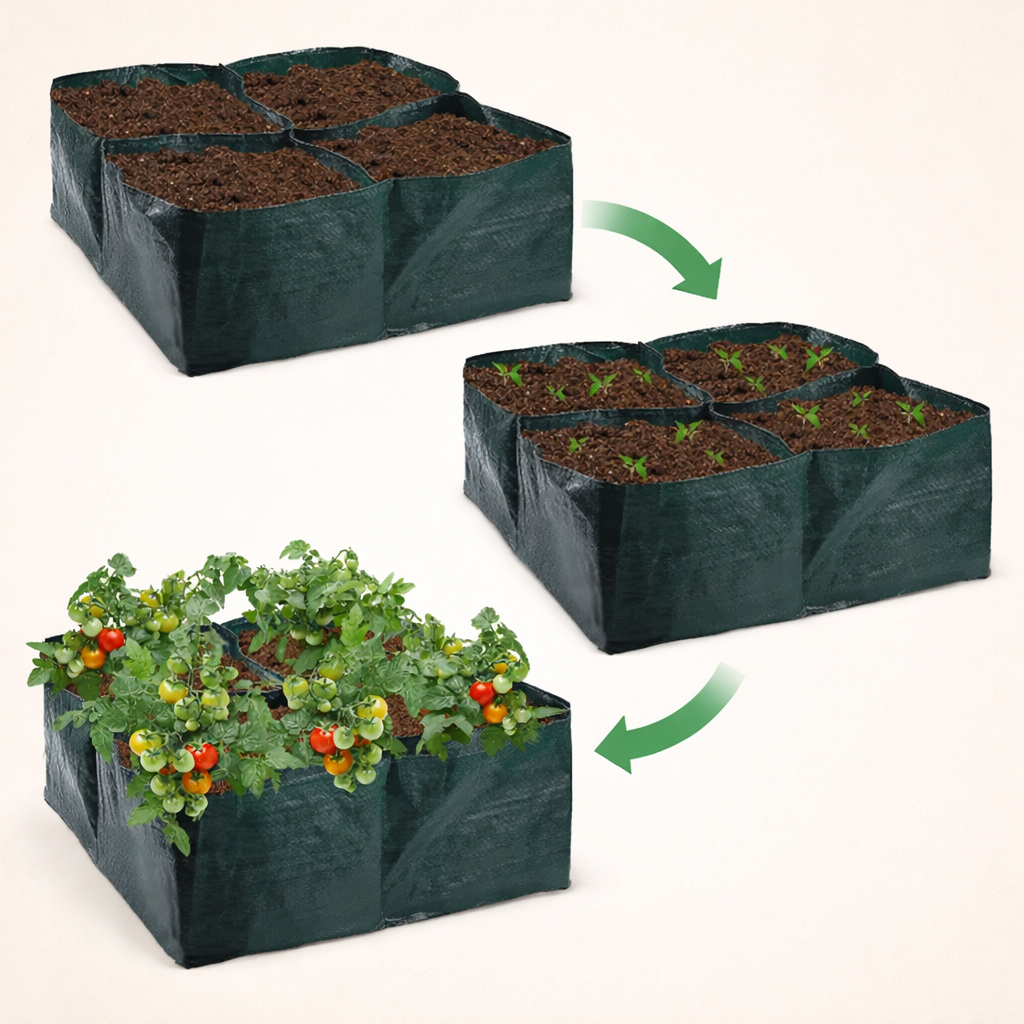 Garden Vegetable Planter Bag