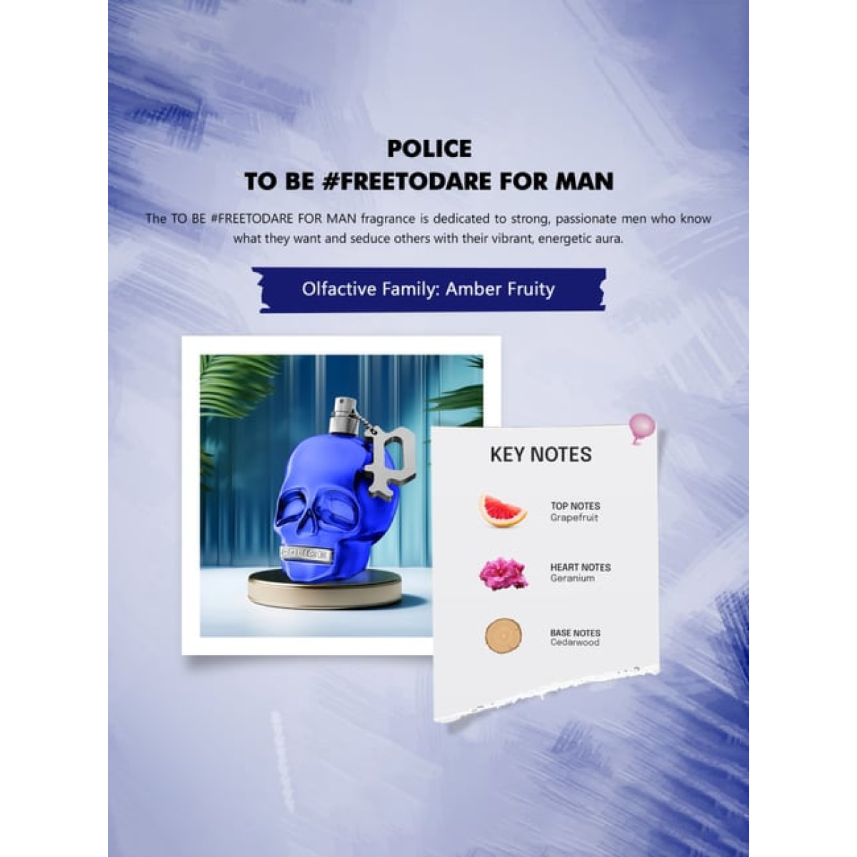 Police To Be #FreetoDare Man Eau de Toilette Spray 125ml