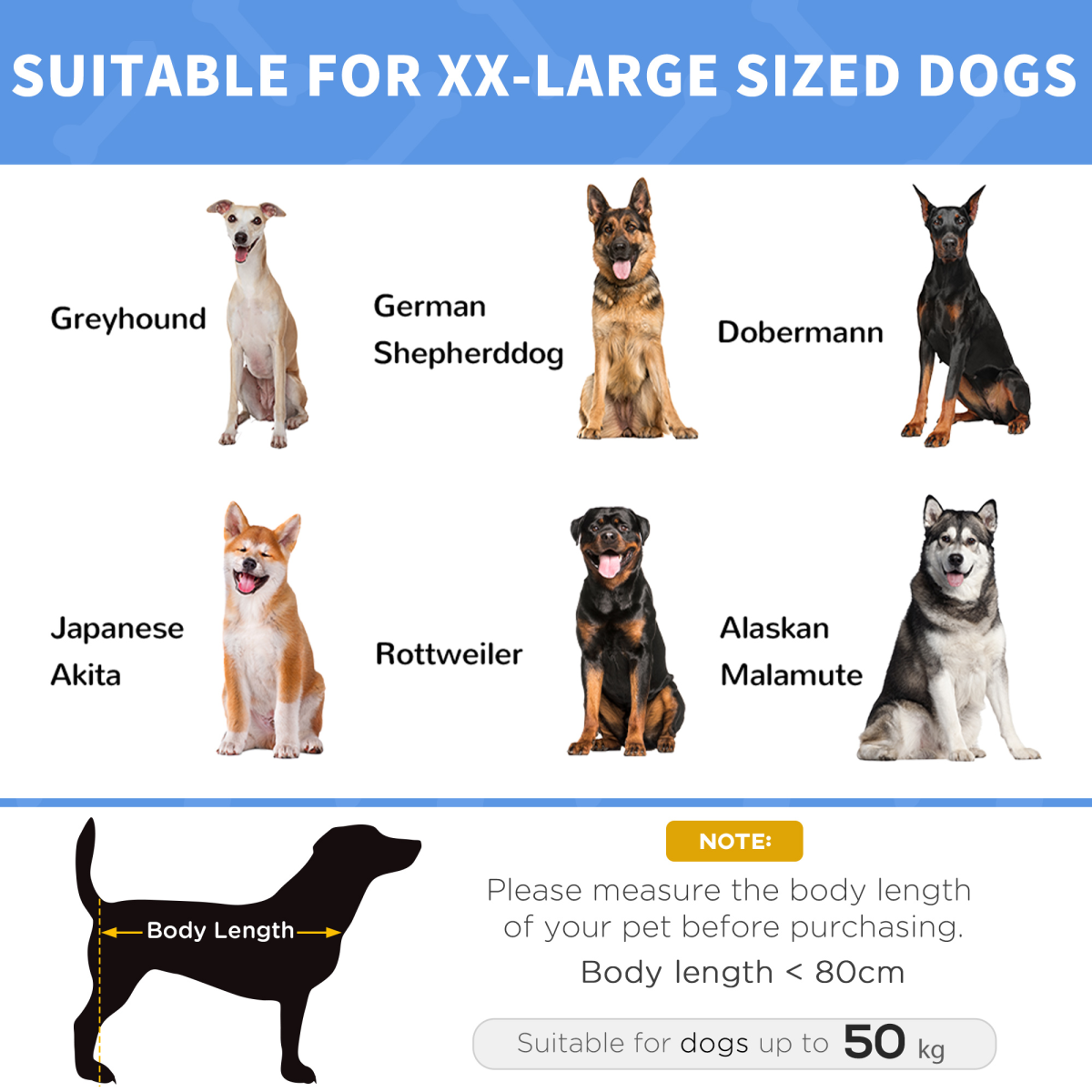 Cooling Elevated Dog Bed Portable Raised Pet Cot for Indoor & Outdoor, Brown