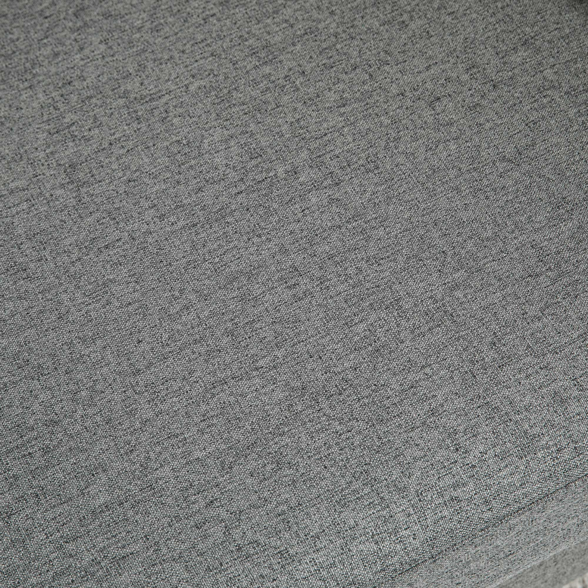HOMCOM Double Seat Sofa Linen Upholstery Loveseat Couch w/ Armrests, Grey