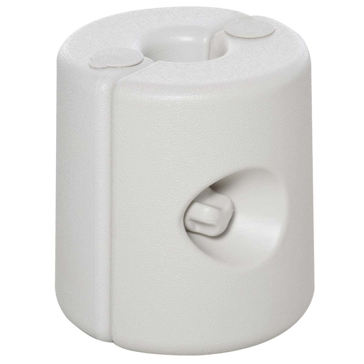 Tent Weight Base, 4pcs Plastic Anchor Weights-White