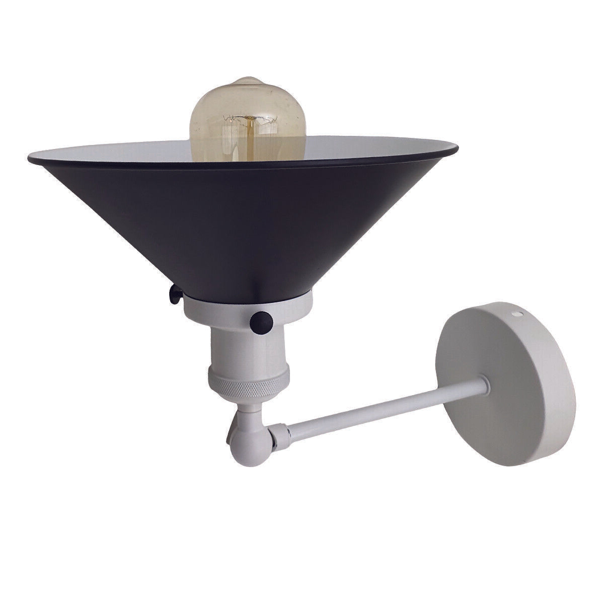 Adjustable Black Wall Sconces Lamps and White~2564