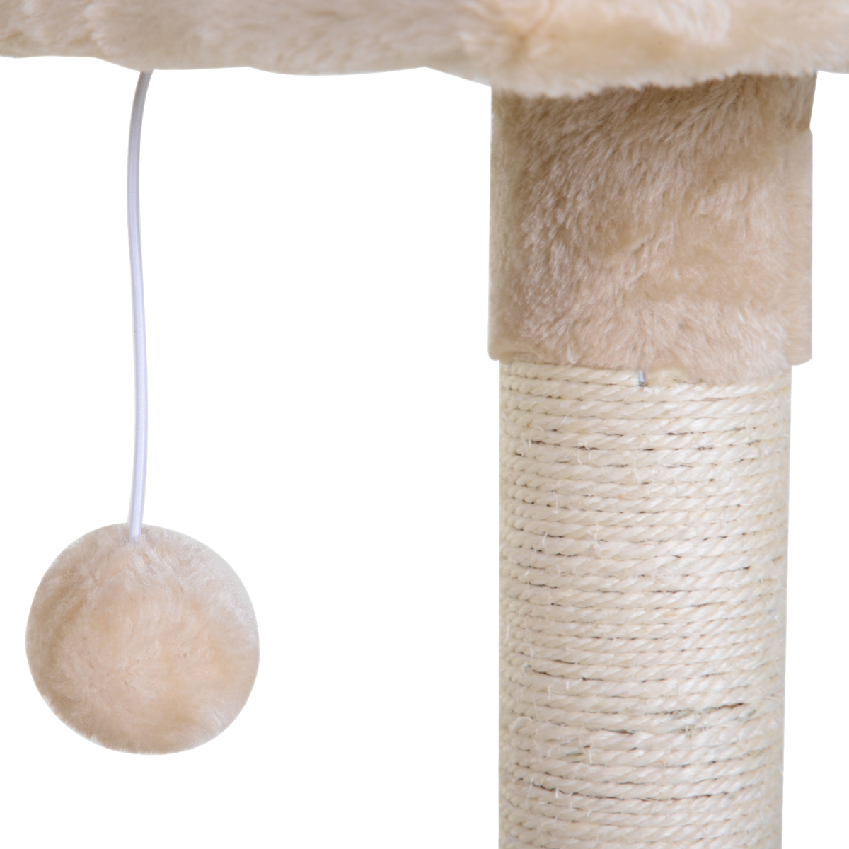 Cat Activity Tree Kitten Play Tower Palace Two-Tier w/ Sisal Scratching Post