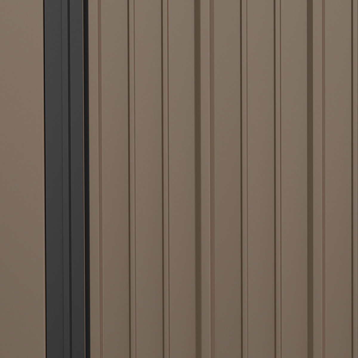 Outdoor Storage Shed Steel Garden Shed w/ Lockable Door for Backyard Outsunny