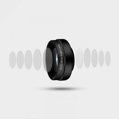 Aquarius Universal 3 in 1 Camera lens With Fisheye Lens & Wide Angle