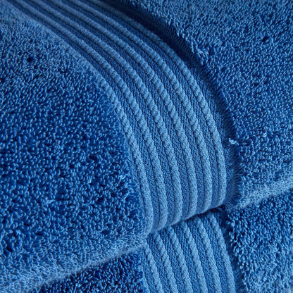 Christy Supreme Hygro 2 Hand Towels Set | Deep Sea Blue | 100% Luxury Supima Cotton | Ultra Soft | Super Absorbent | 650GSM | Plush and Long Lasting