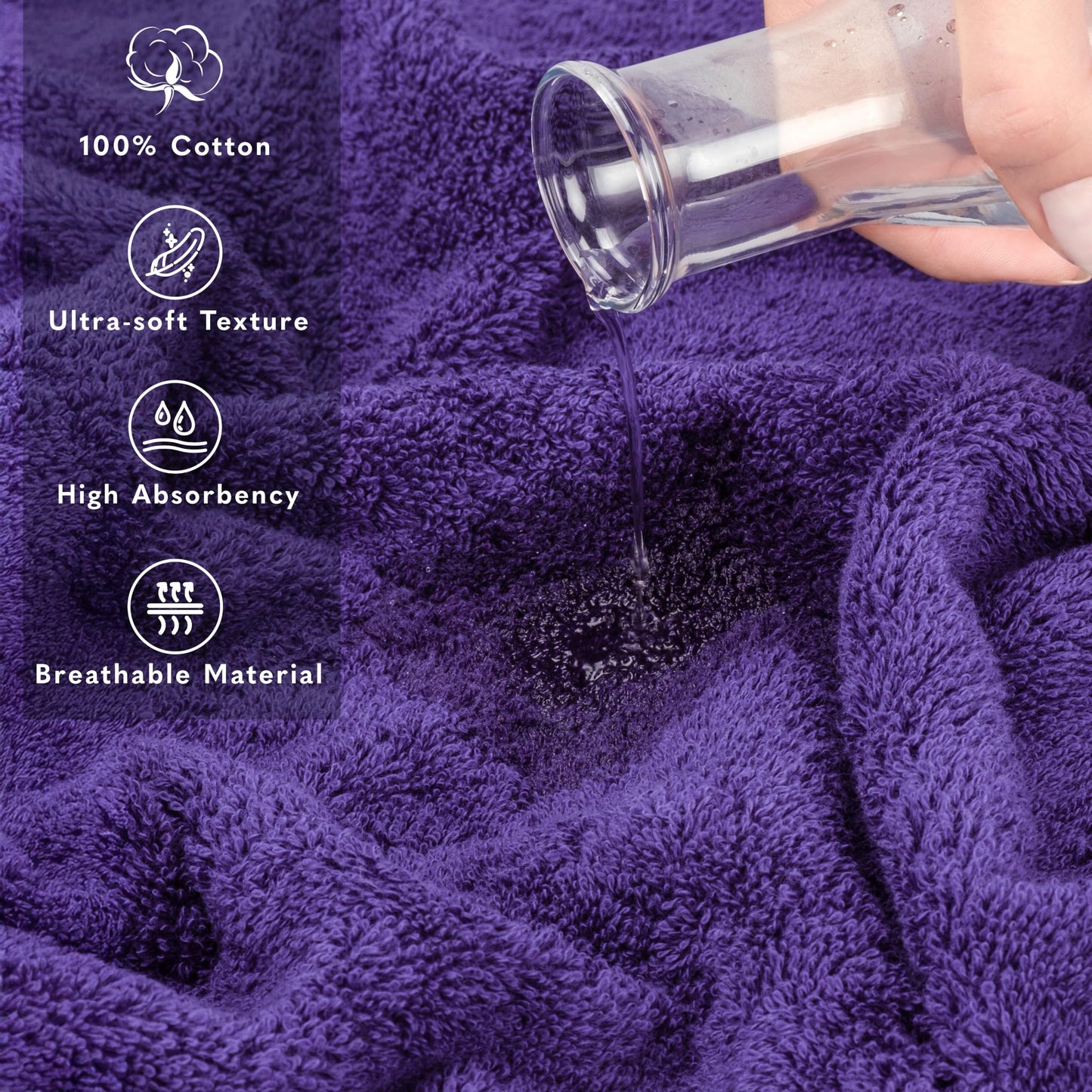 American Soft Linen 35x70 Jumbo Large Bath Towels, 100% Cotton Turkish Bath Sheet, Oversized Luxury Bath Towel Sheets for Bathroom Beach and Pool