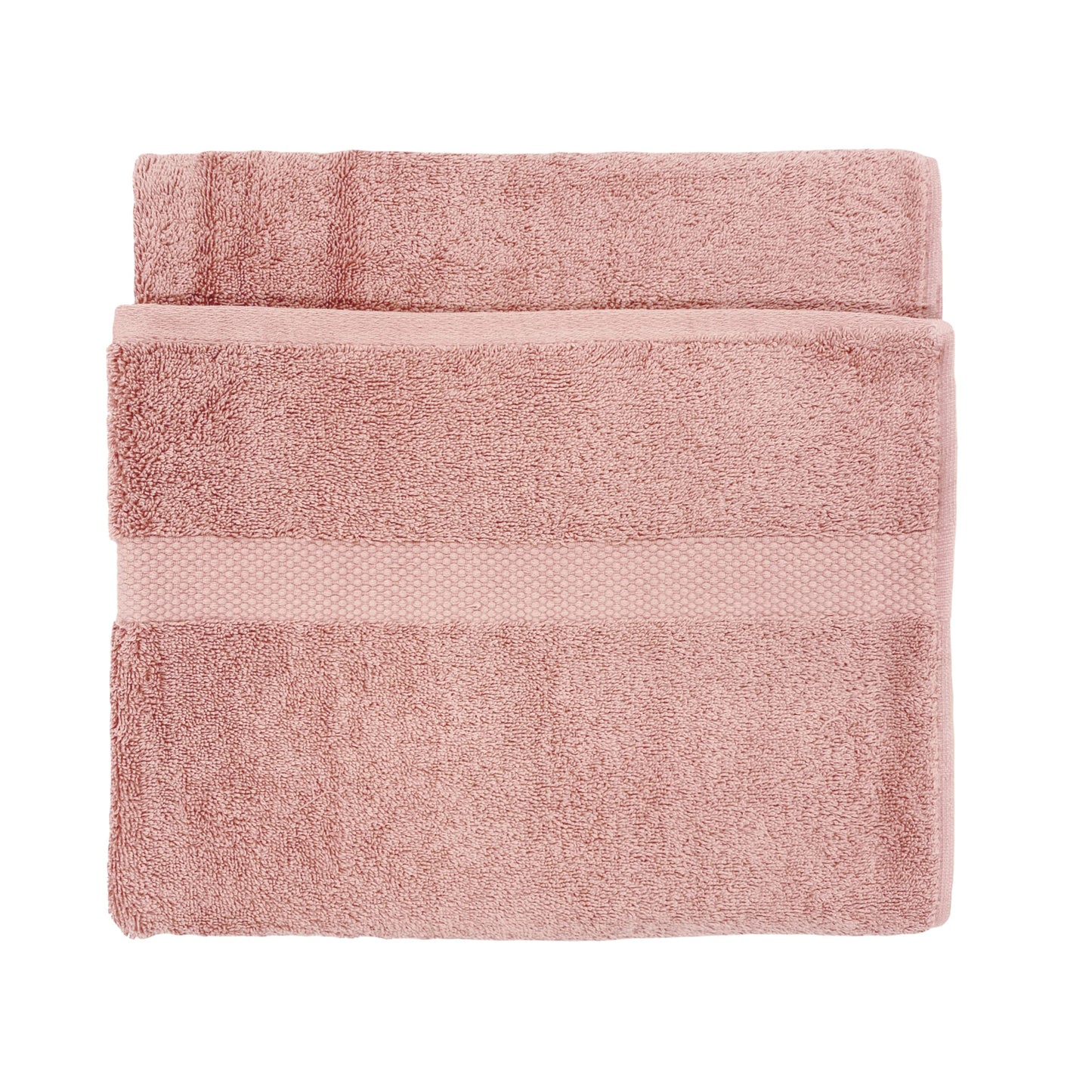 Yard The Linen Loft 6 Piece Hand Towel/Bath Sheet Bale, Cotton, Blush
