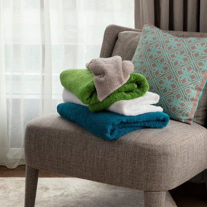 Möve 3er set Superwuschel soap cloth 30 x 30 cm made of 100% cotton, snow
