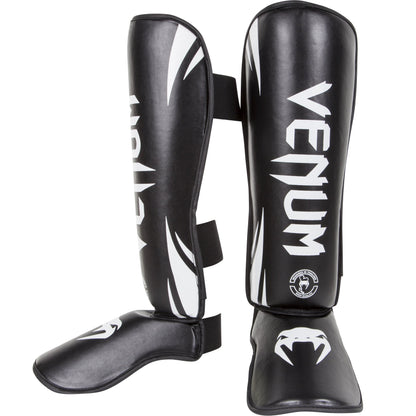 Venum, Challenger Standup Shin Guards, Men's, M, Black