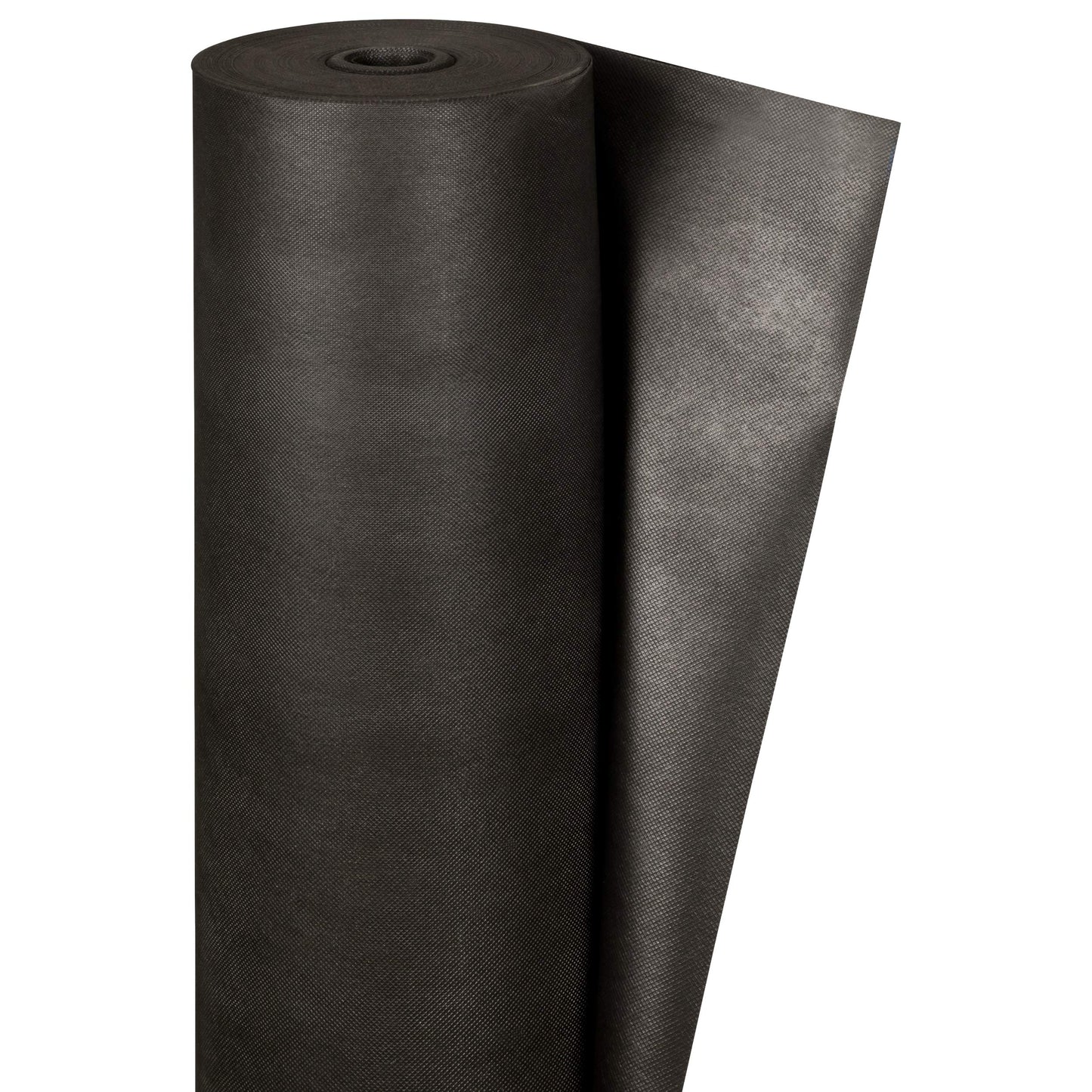 GardenMate 1m x 75m Roll non-woven weed control fabric - UV stabilised black 150gsm landscape ground cover membrane