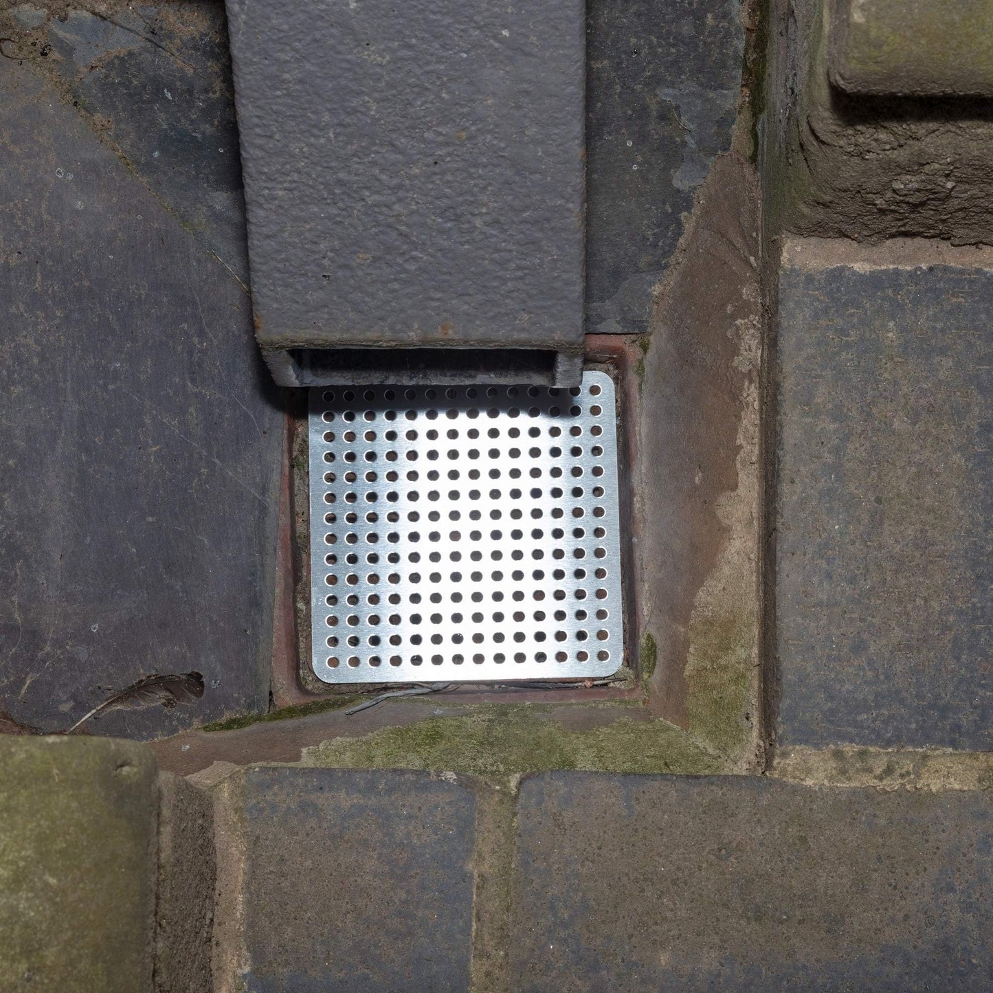 Simply Hardware® Square Drain Guard/Swirl Cover - 4 Inch up to 9 Inch Stainless Steel - Keep Drains Clear from Leaves & Debris - 6" x 6"