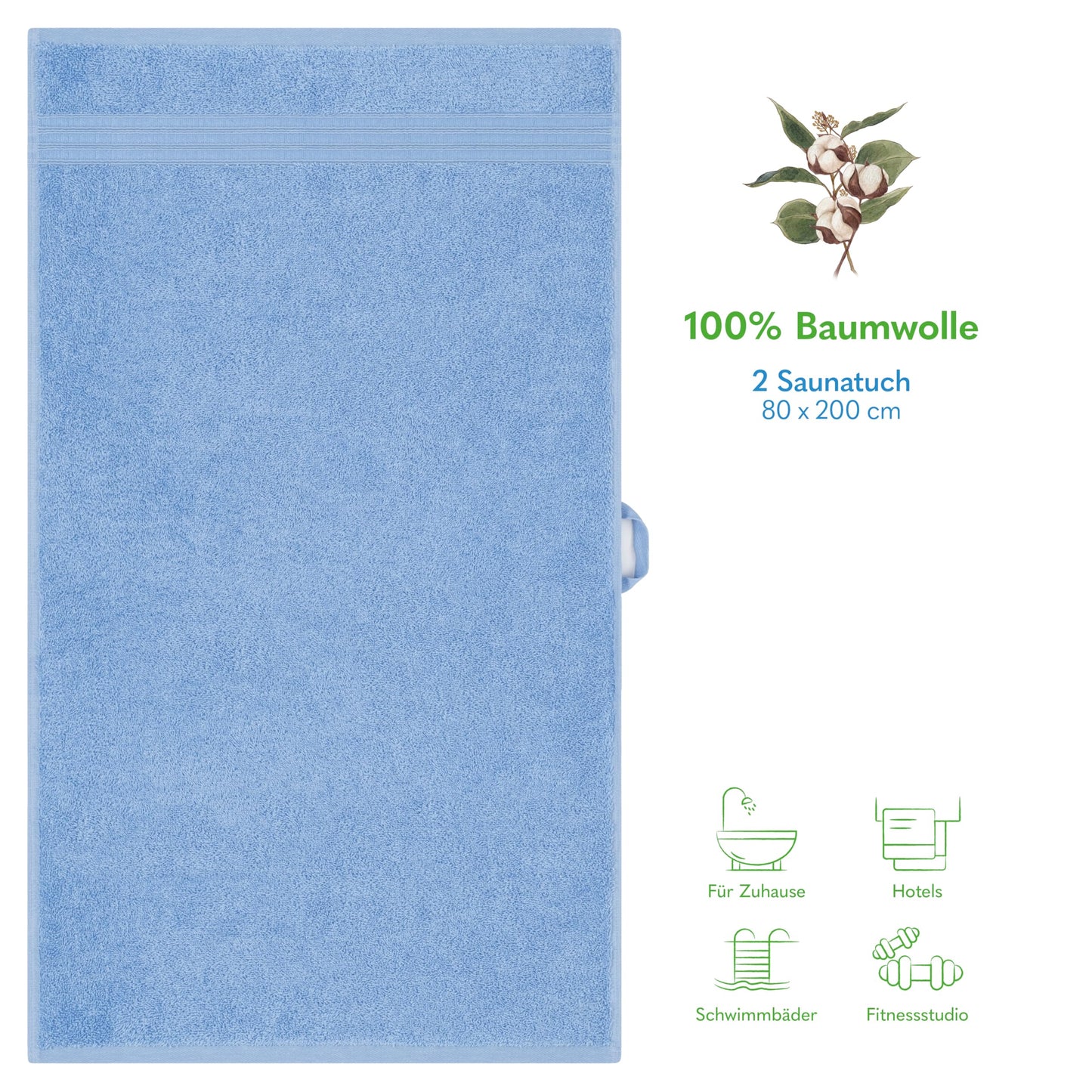 Hammetex Bathrobe 100% Cotton Unisex for Men and Women Quality 400 g/m² Quality Soft Absorbent Terry Towelling Bathrobe for Couples with Pockets