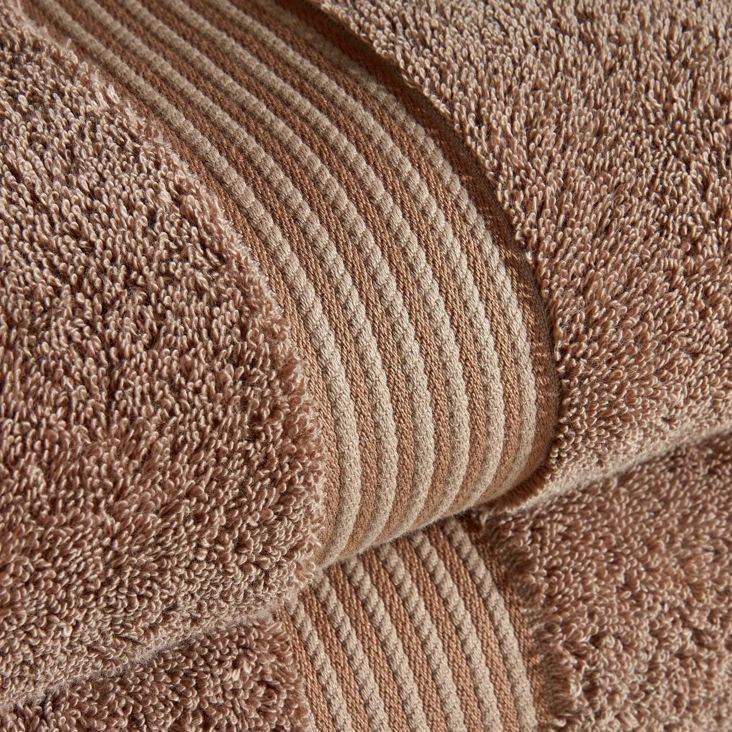 Christy Supreme Hygro 2 Hand Towels Set | Mocha Brown | 100% Luxury Supima Cotton | Ultra Soft | Super Absorbent | 650GSM | Plush and Long Lasting