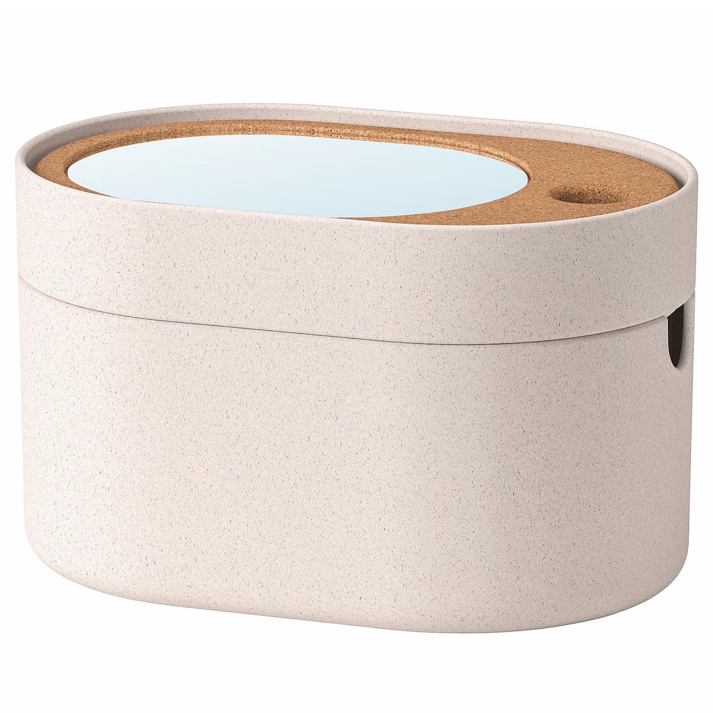 sarcia.eu SAXBORGA Plastic box with mirrored lid