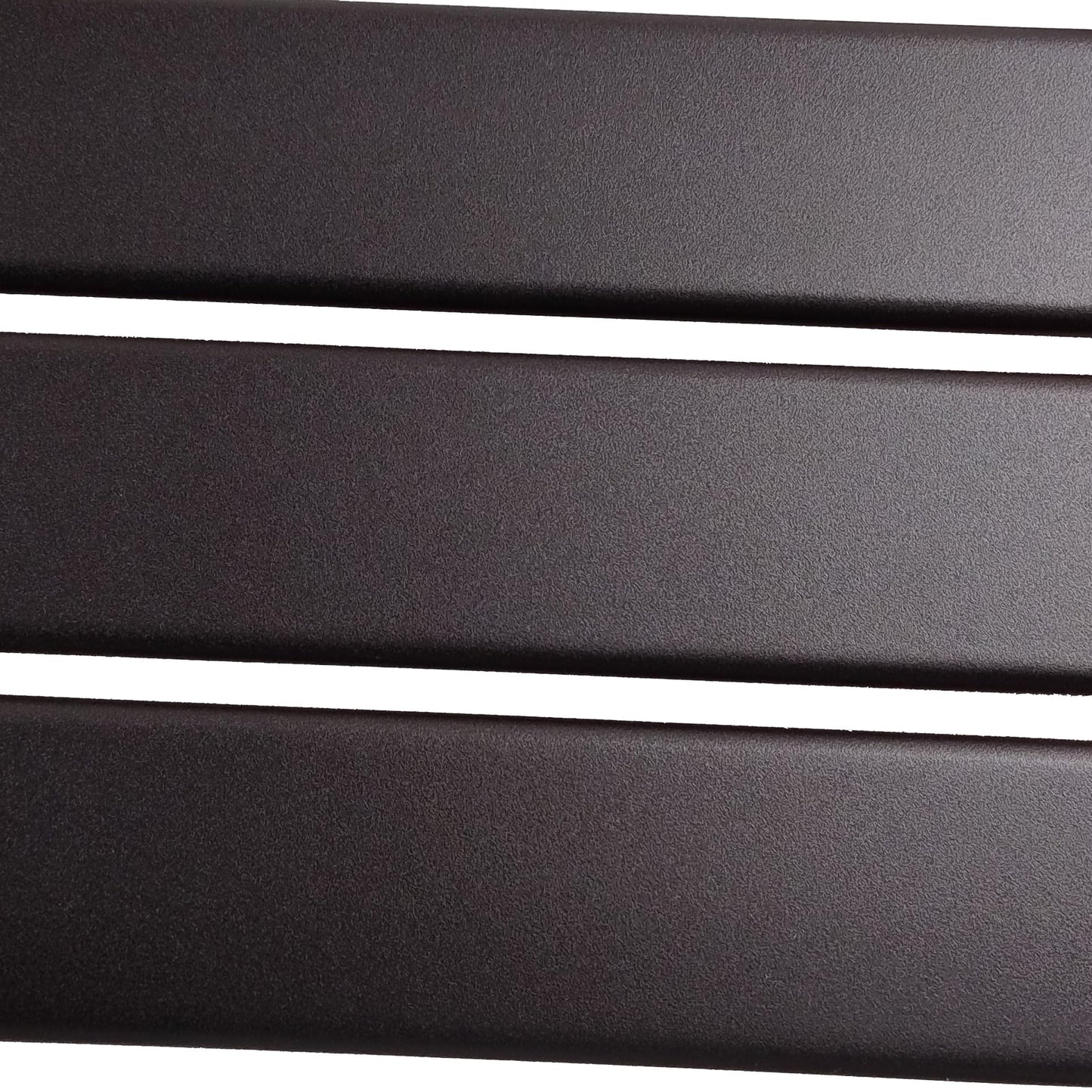 Greened House Richmond Heated Towel Rail Black 500mm W x 800mm H