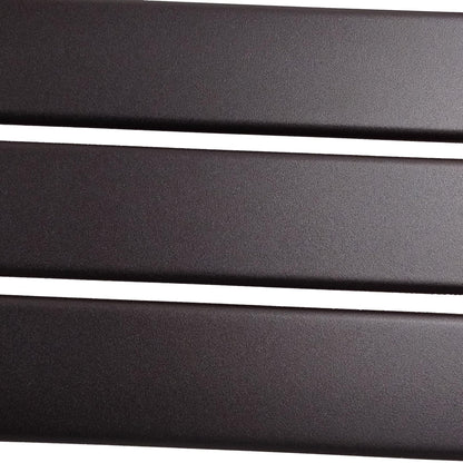 Greened House Richmond Heated Towel Rail Black 500mm W x 800mm H